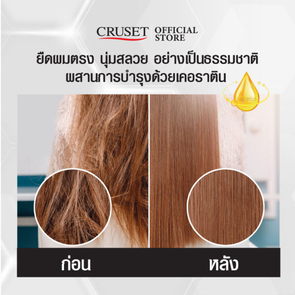 CRUSET Hair Straightener Cream (Extra Care) - Image 7