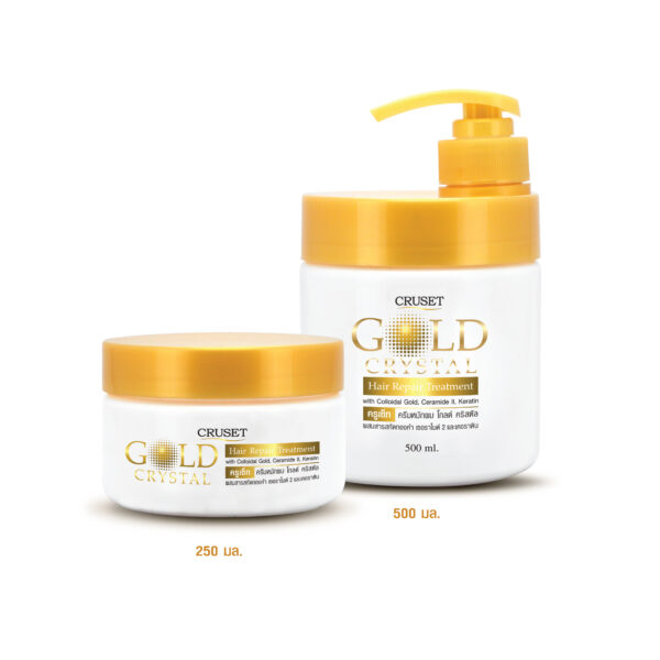 CRUSET Gold Crystal Hair Repair Treatment - Image 8