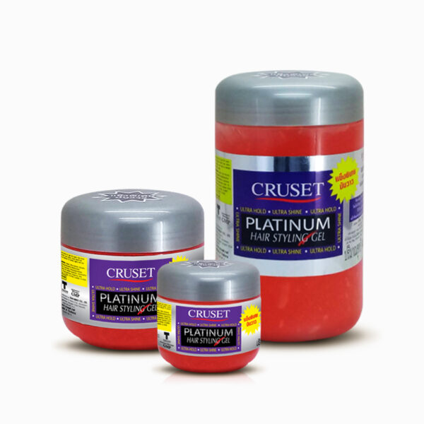 CRUSET Platinum Hair Styling Gel - Image 3