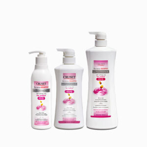 CRUSET Silk Protein Shampoo แชมพูสูตรพิเศษ สำหรับผู้ที่มีปัญหาผมขาด ด้วยคุณค่าจากโปรตีนใยไหม มอบความแข็งแรง และสัมผัสนุ่ม เรียบลื่น