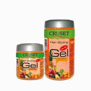 CRUSET Hair Styling Gel Extra Hold with Vitamin E ครูเซ็ท เจลแต่งผม 450/800 มล. ใช้จัดแต่งทรงผมที่ต้องการให้แข็ง อยู่ทรงนานเป็นพิเศษ .