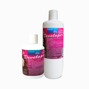 CRUSET Developer Cream (6%, 9%, 12%)  ใช้ผสมกับครีมย้อมผม หรือ ผงกัดสี A mixing agent for hair colouring cream or hair bleaching powder.